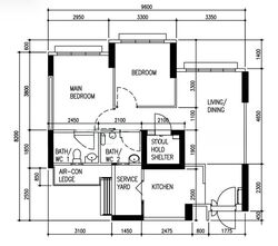 Blk 286C Compassvale Cape (Sengkang), HDB 3 Rooms #575887661